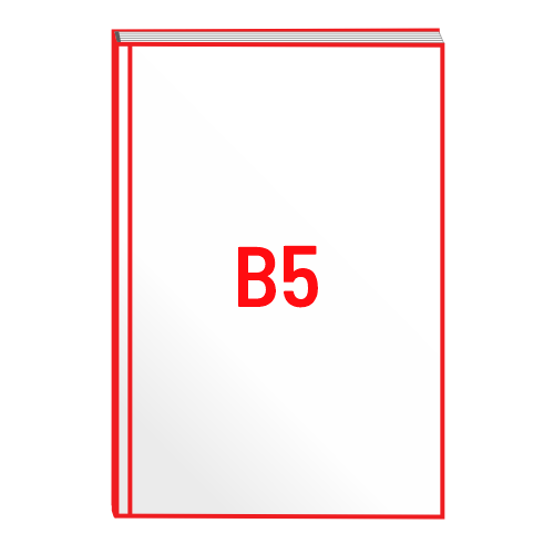 Knjiga B5 (176x250 mm)