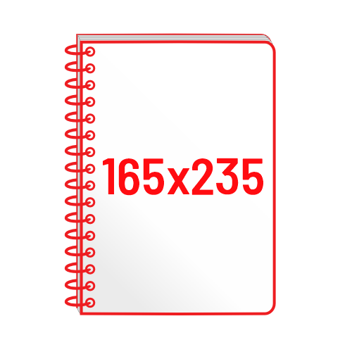 Rokovnik 165x235 mm - mehka platnica