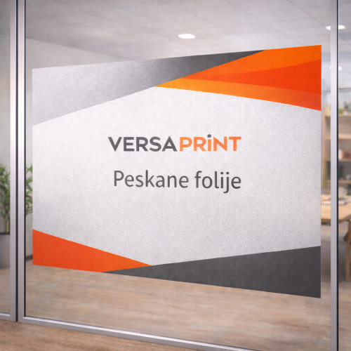 Glassdecor nalepke za stekla (peskan videz)