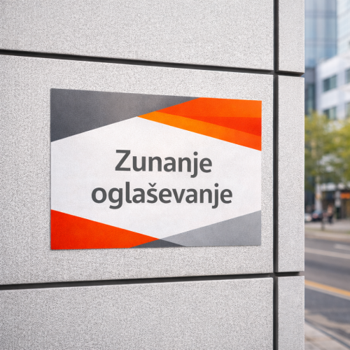 Zunanje označevanje in oglaševanje